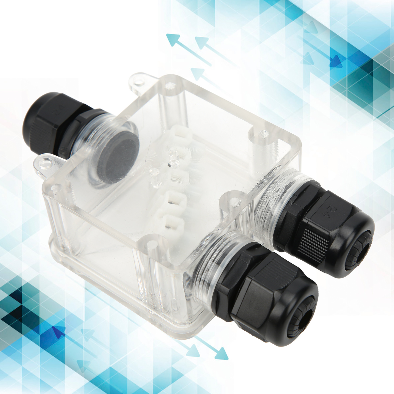 Transparente T-verteilerdose Lch-1311.68