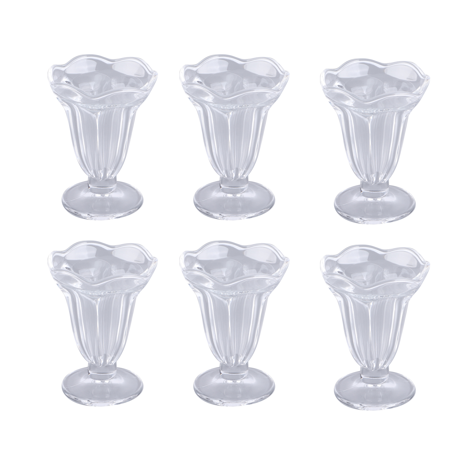 Kreativer Blumen-eisbecher