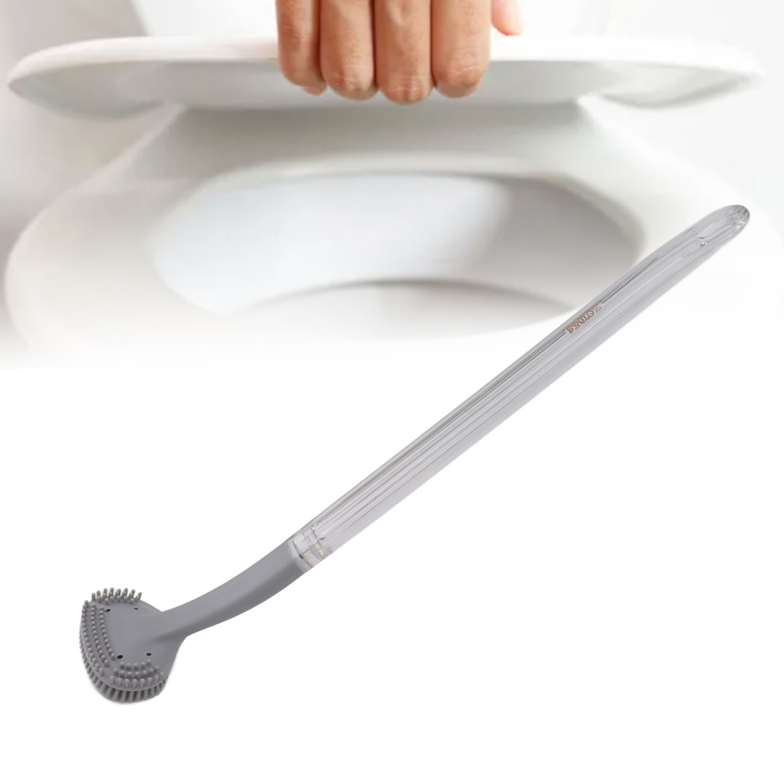 Kreative Kristall-toilettenbürste Für Zuhause, Ideal Zur Reinigung Von Toiletten Und Badezimmern, Auch Schwer Zugänglicher Stellen. Weiche Borsten.