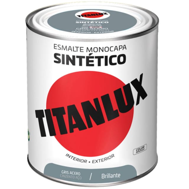 Stahlgrau Emaille 250ml 503 Titanlux