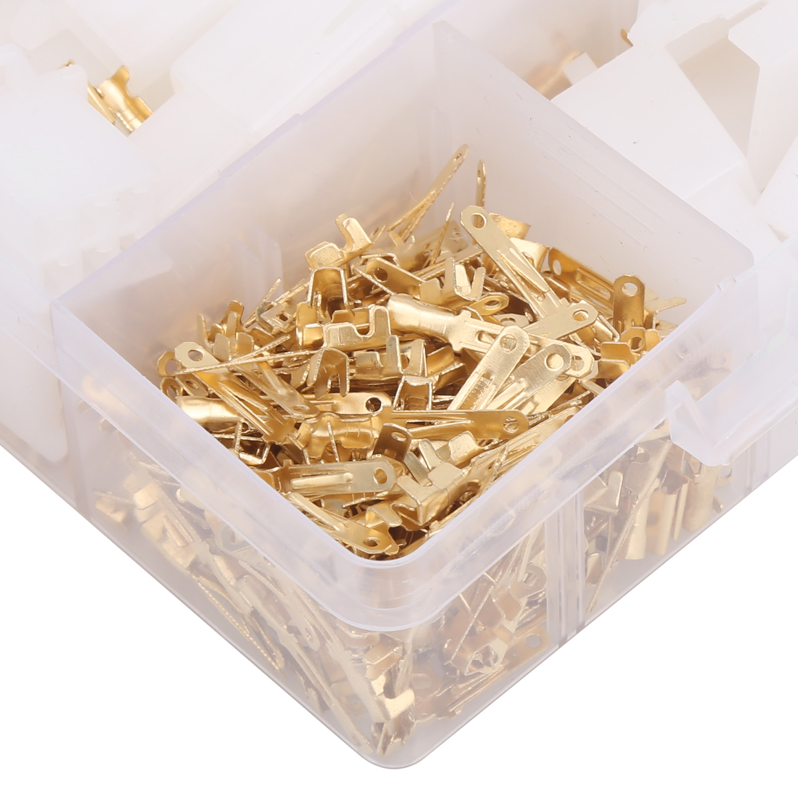 580 Blöcke Mit 2,8 Mm Leiterklemmen, Steckverbindern (2, 3, 4, 6, 9 Pins), In Einer Schachtel.