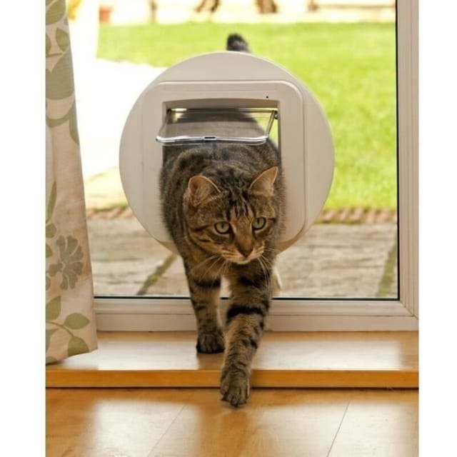 Cat door rosette Montageadapter Weiß 1 St. - Sureflap
