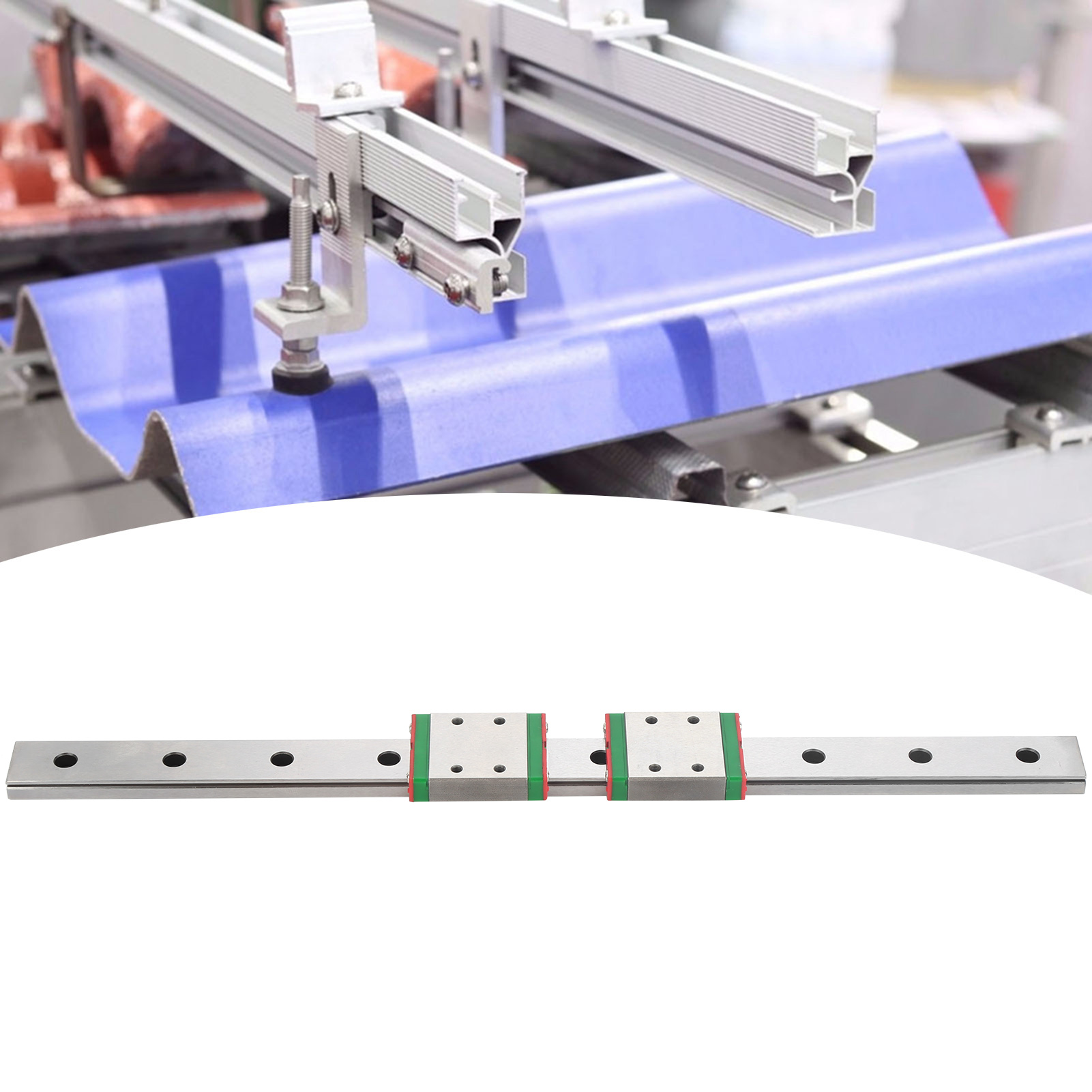 Erweiterte Miniatur-linearführungsschiene Mgw9c-300-2r
