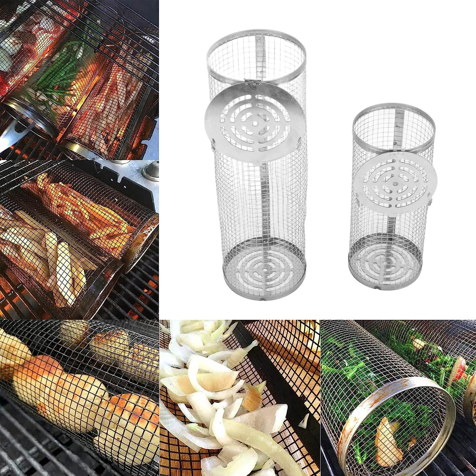 Der Beste Grillkorb Aller Zeiten: Ein Grillkorb Aus Edelstahl Für Den Außenbereich