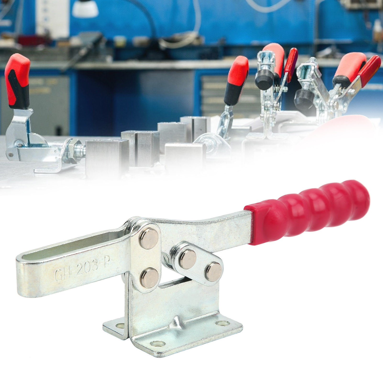 Schnellspannklemmen Für Maschenspannmaschinen, Klemmen Für Maschenstreckmaschinen, Zubehör, Führungsschienen, Klemmen Für Maschenpressmaschinen, Werkzeuge, Klemmen, Pressklemmen Gh-203-p