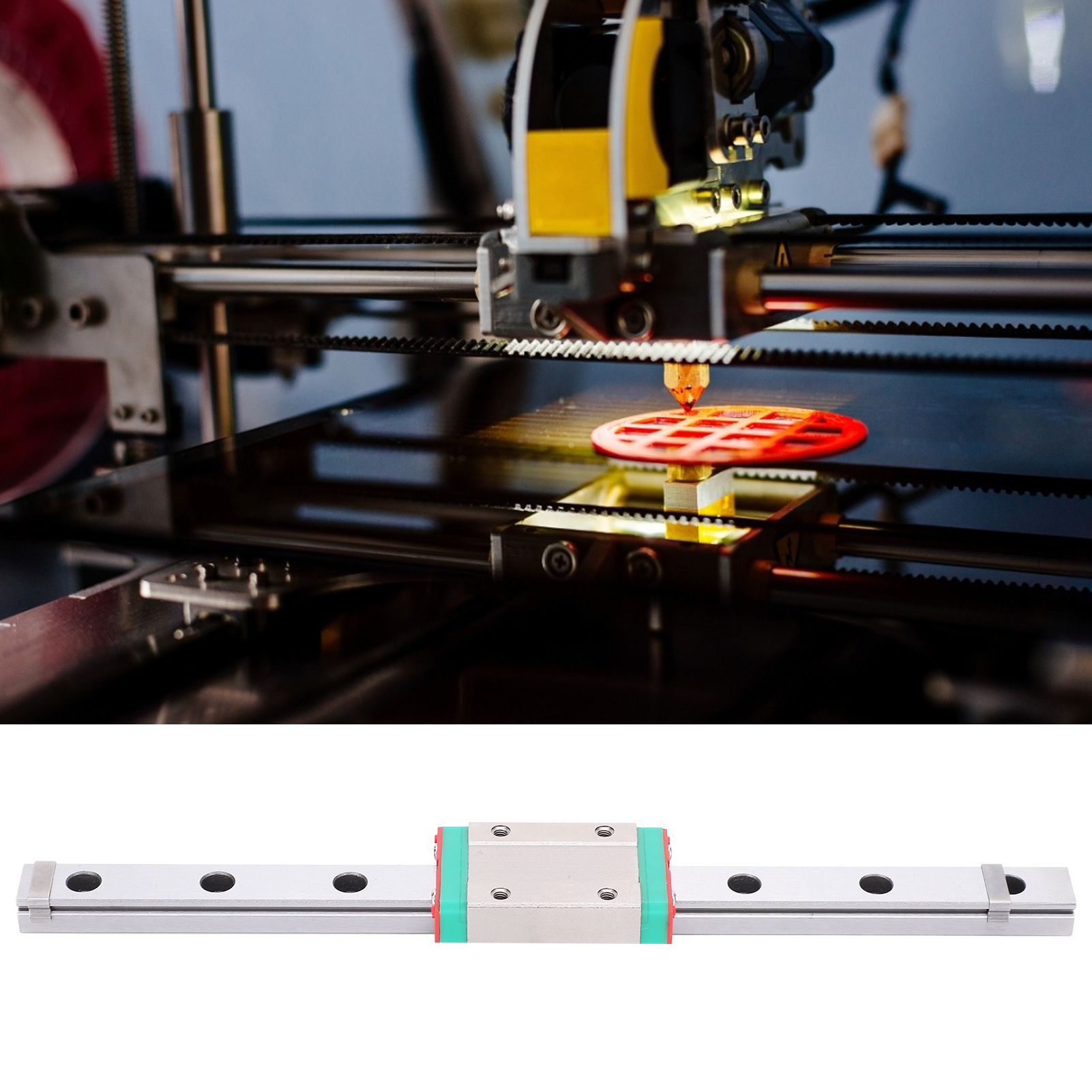 Linearführungsschiene Mgn12h-200-1r Mit Vergrößertem Miniatur-schlitten