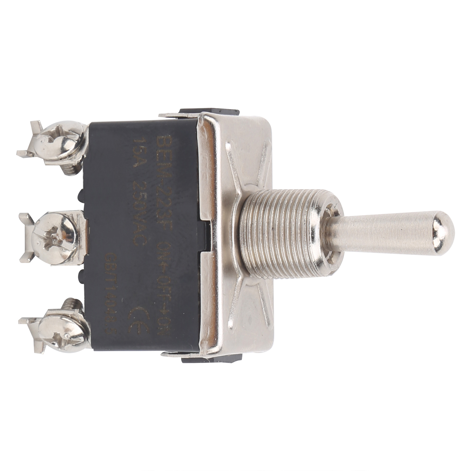 Berm@20pcs Bem-223f 6-poliger 3-positionen-led-wippschalter (ein/aus/ein), 15 A, 250 V Wechselstrom