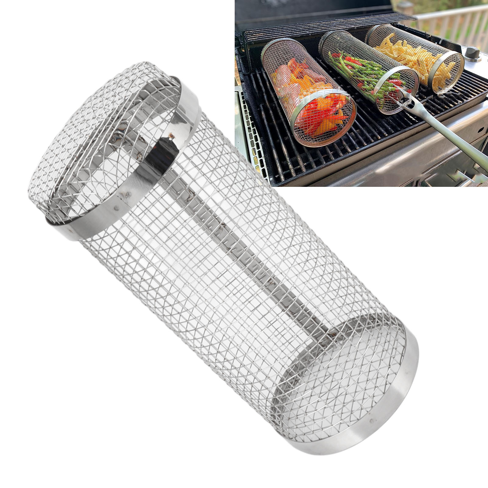 Grillkorb, Der Beste Grillkorb, Der Je Entwickelt Wurde, 20 Cm