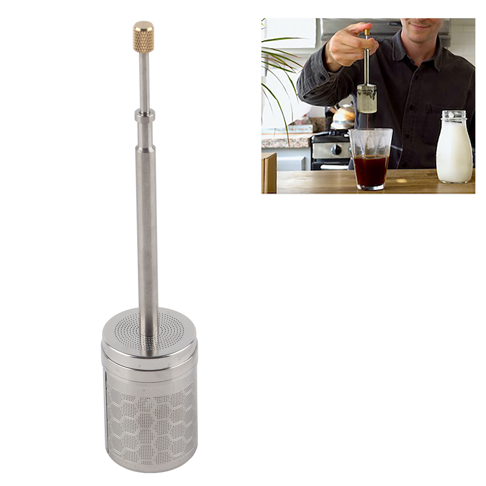 Neues Druckmischgerät Für Kaffee/latte/tee, Ideal Für Restaurants, Küchen Und Bars.
