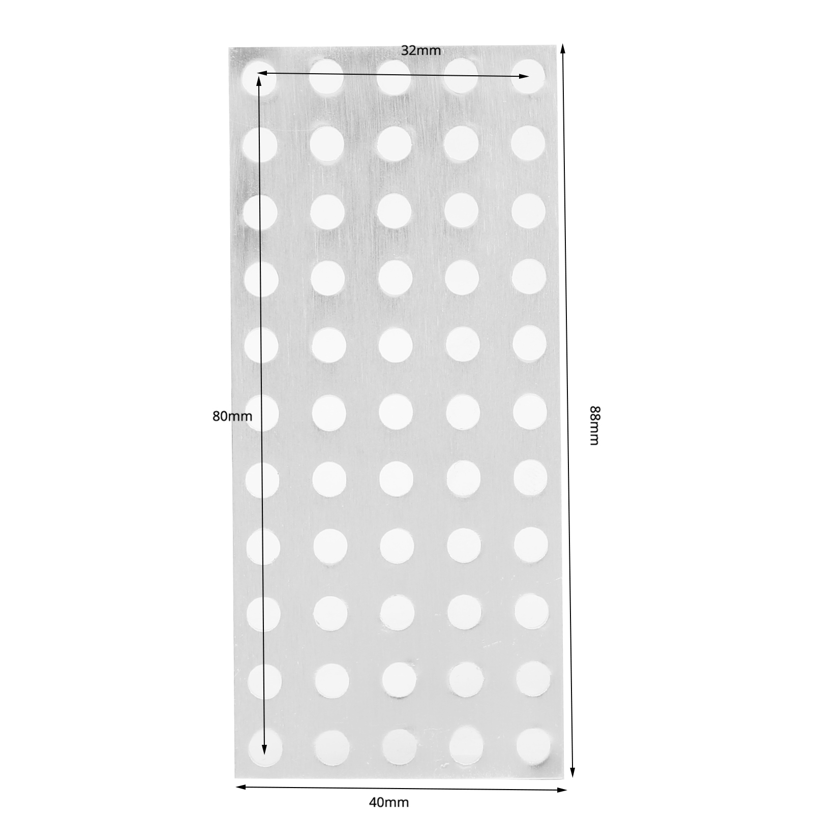 Perforiertes Aluminium-netzblech 3116-0040-0088
