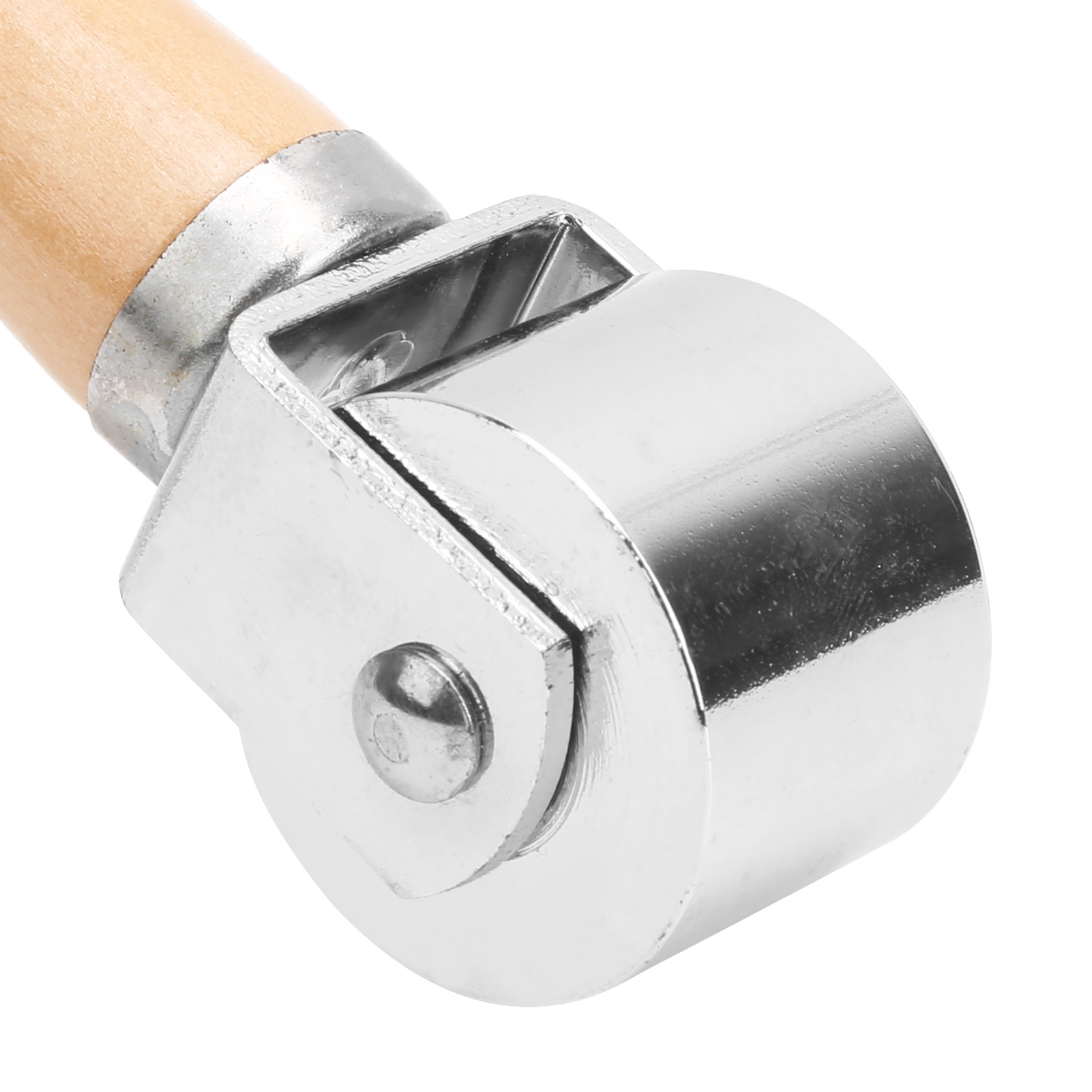 Lederrollendrücker, Diy-lederpresswerkzeug, Robustes Werkzeug Zum Veredeln Von Lederkanten, Silberfarben, Kleine Größe