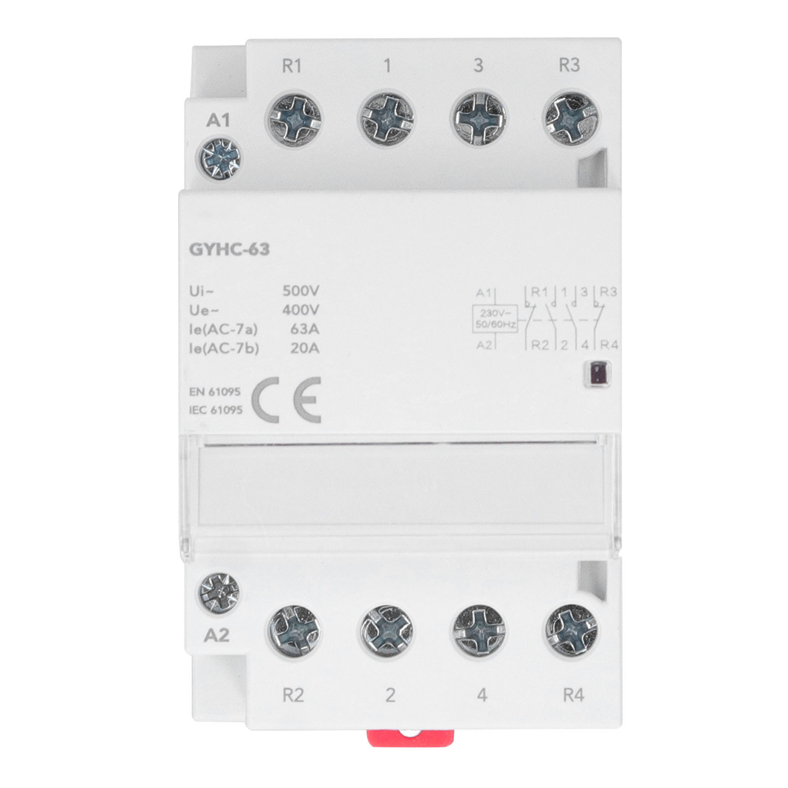 Gyhc-63 2no 2nc Modulares Schütz
