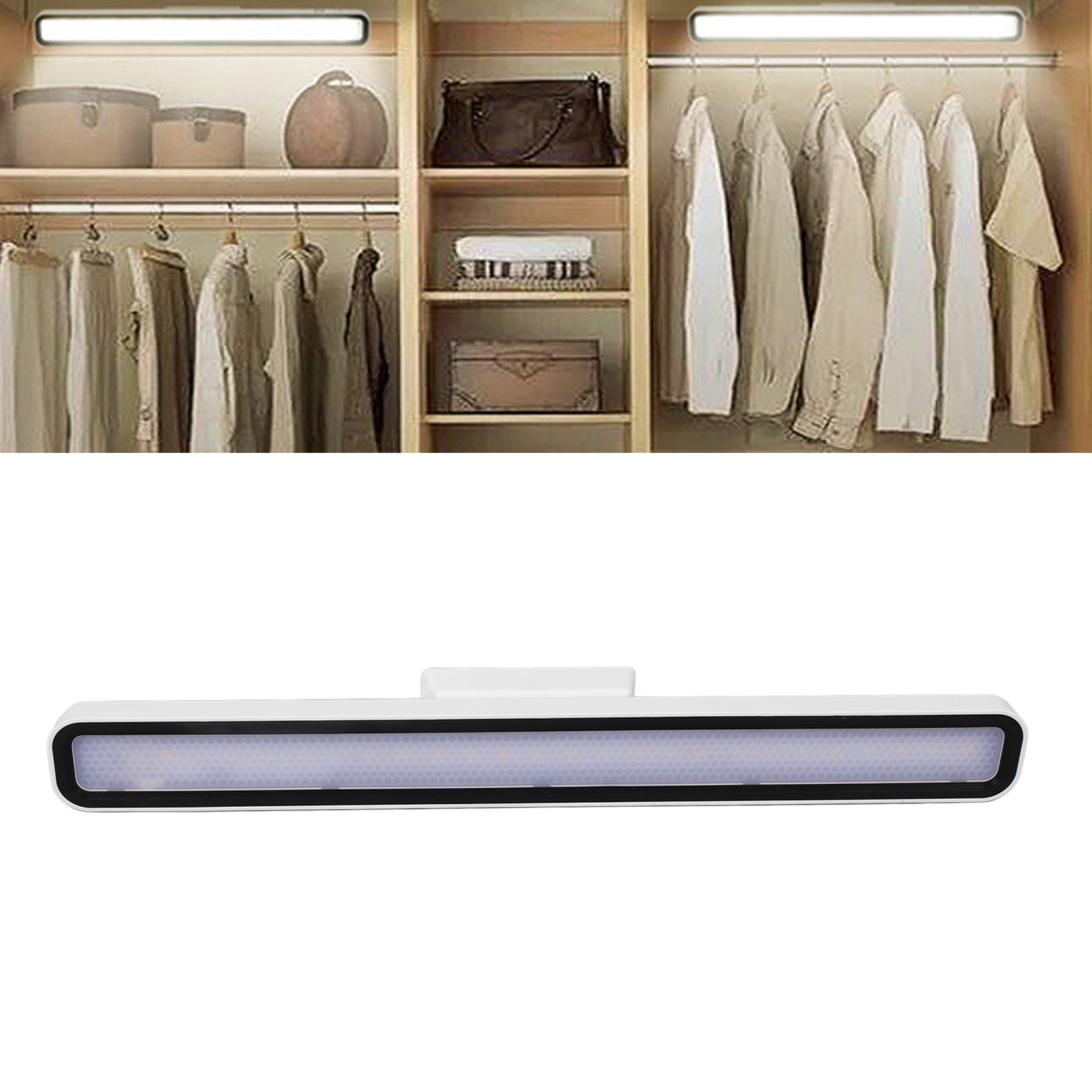 Led-schreibtischlampe, Augenschonende Schreibtischlampe, Kreatives Nachtlicht, Wiederaufladbar, Weiß