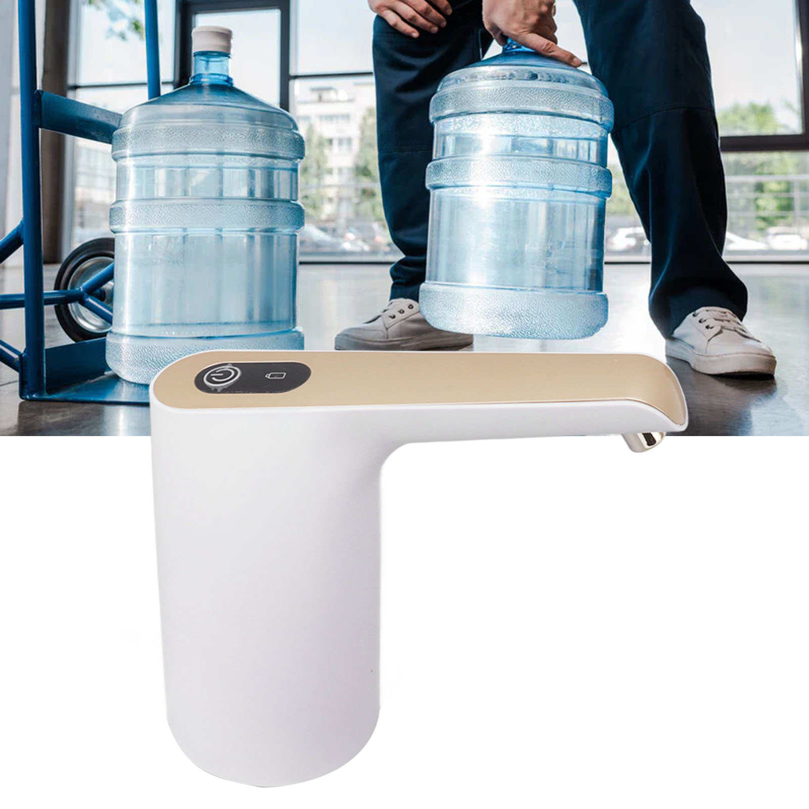 Elektrischer Küchenwasserentferner, Usb-aufladbarer Wasserspender, Mineralwasserpumpe, Automatische Wasserflaschenpumpe