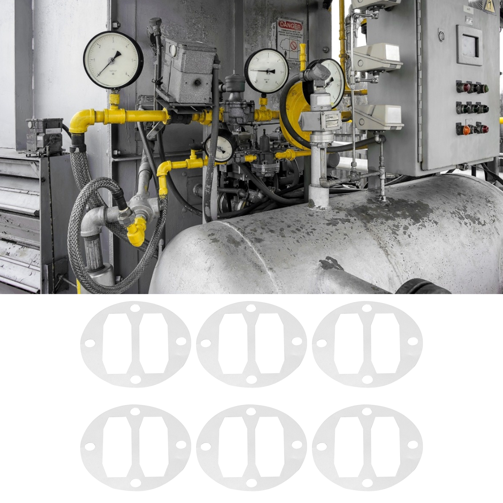 Aluminiumdichtung Für Luftkompressoren, Aluminiumzylinderdichtung, 2,5/3p-luftpumpe, Zubehör Für Luftkompressoren