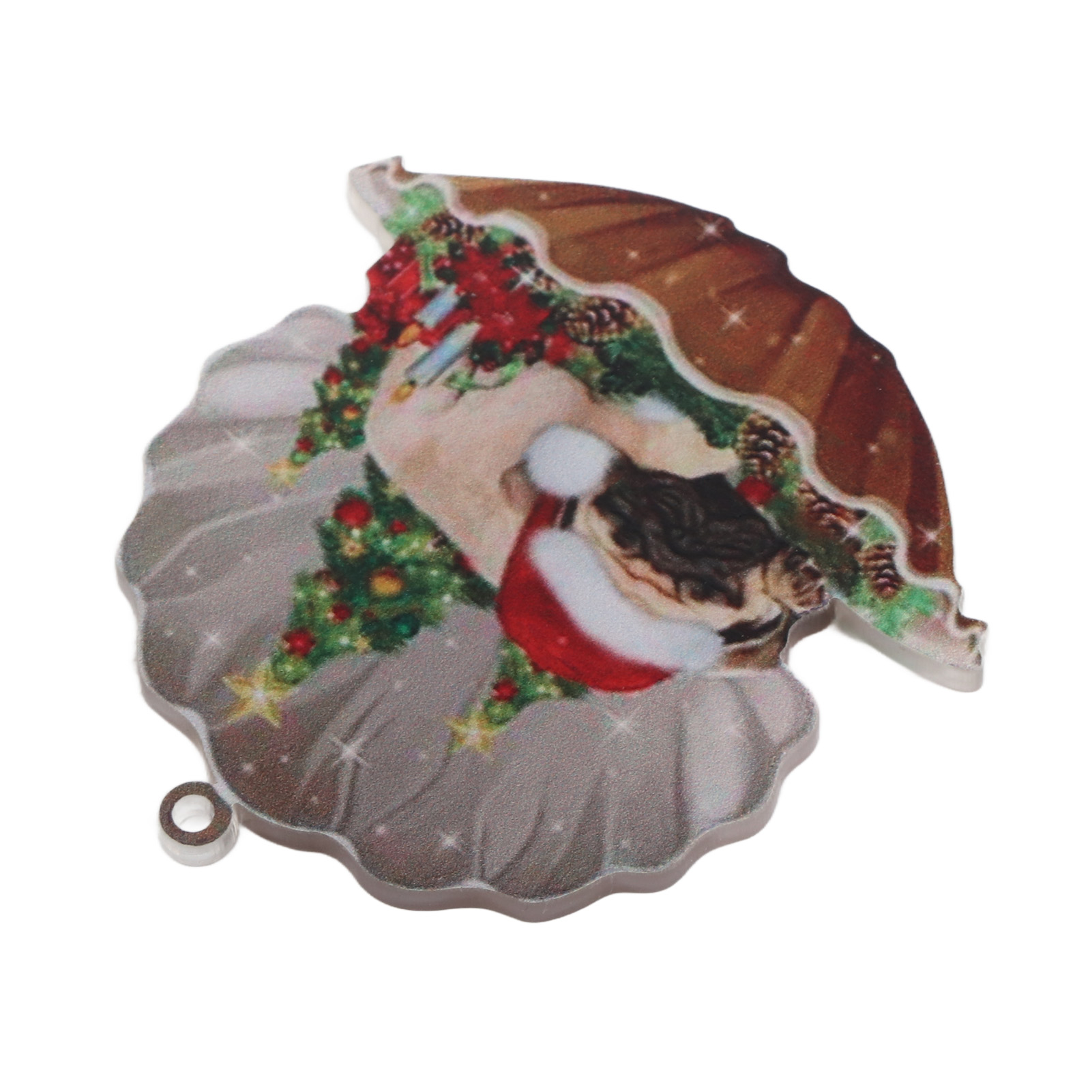 Auto-, Weihnachtsbaum- Oder Heimdekoration In Hundeform Aus Acryl (1 Stück).