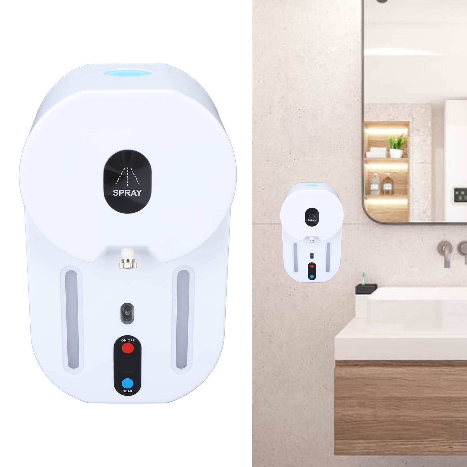 Automatischer Seifenspender Mit Sensor, Schaum-händedesinfektionsmittelspender, Infrarotsensor, Elektrischer Wandsprüher Für Händedesinfektionsgel Im Innenbereich.