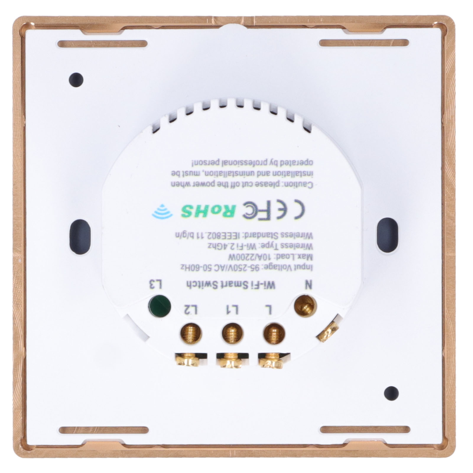 Intelligenter 2200-w-schalter Gemäß Britischen Standards, Wlan-fernbedienung, 95–240 V Wechselstrom-touchschalter