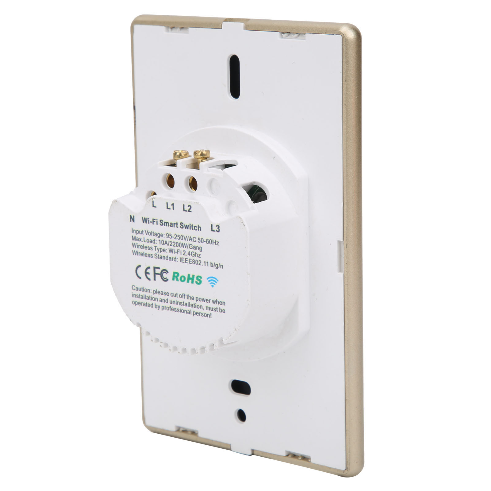 Intelligenter Schalter Gemäß Us-/au-standards, Drahtlose Fernbedienung, Wlan-fernschalter, 95–250 V Wechselstrom