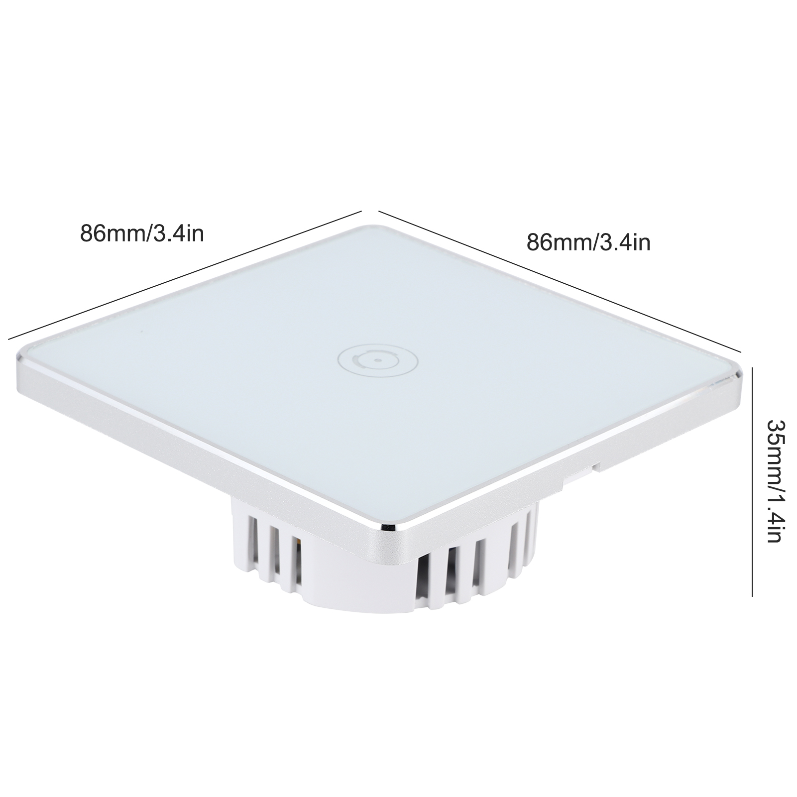 Drahtloser Smart-schalter Gemäß Britischen Standards, Wlan-fernbedienung, 95–240 V Wechselstrom