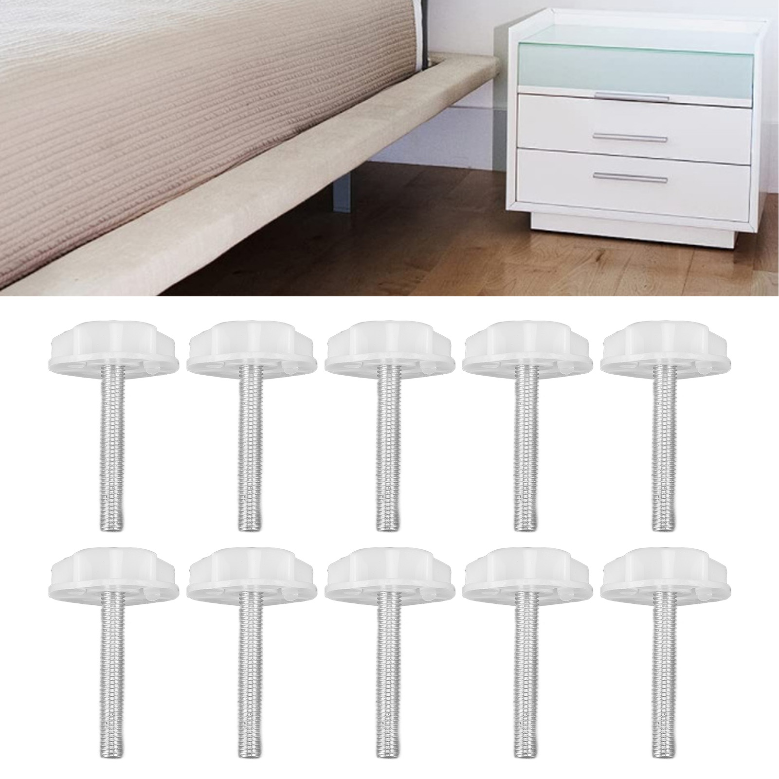 Verstellbare Füße, Verstellbare Möbelgleiter, Schraubfüße, Gleiter Für Tische Und Stühle, Verstellzubehör Aus Kunststoff Für Möbel