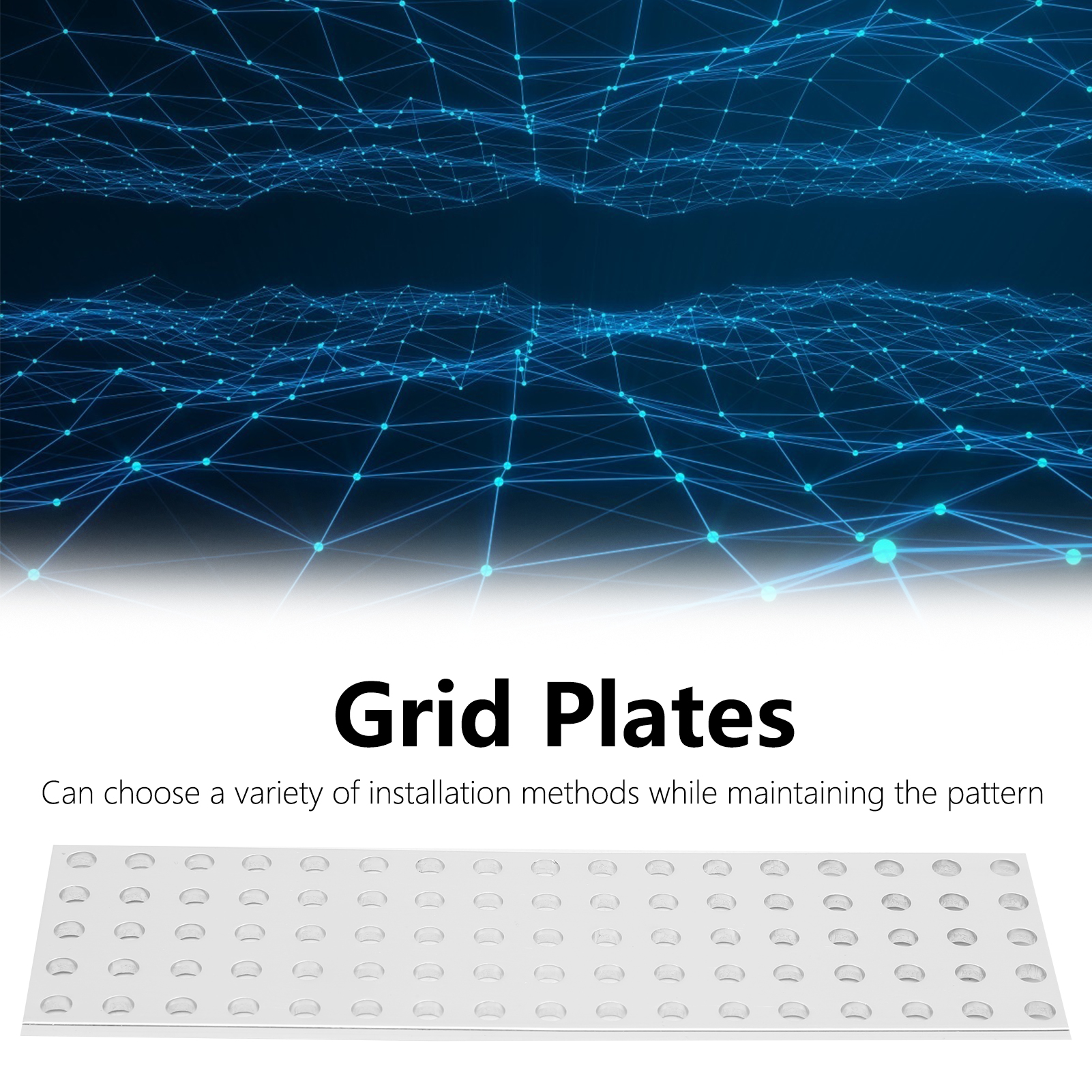 Perforiertes Aluminium-netzblech 3116-0040-0136