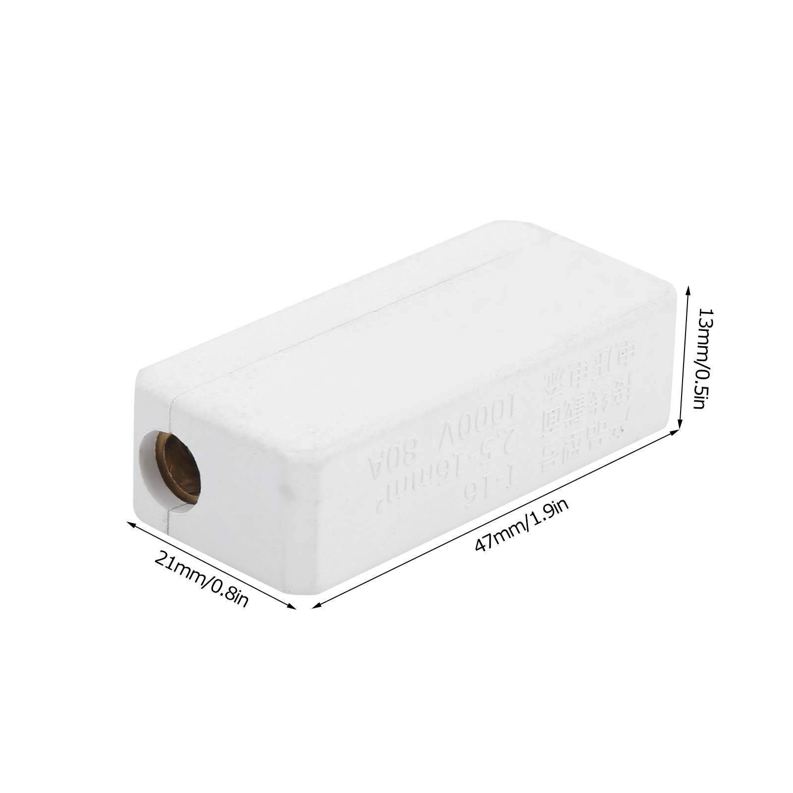 Packung Mit 4 I-16-steckverbindern Für Kabel Von 2,5 Bis 16 Mm², Schnellanschlussklemmen, Kupferverbinder, Anschlussklemmen