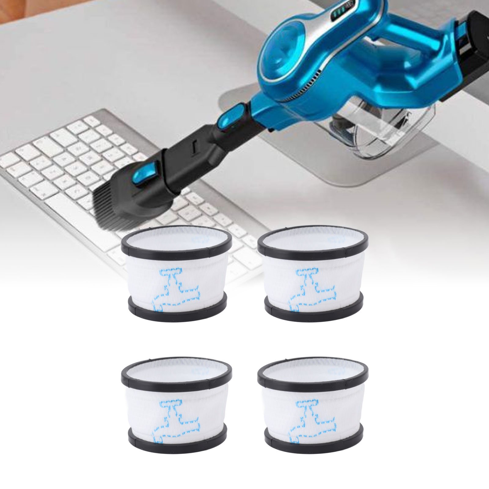 Kompatibel Mit Zubehör, Filtern, Filterpatronen, Filterwatte Und Weißem Primärfilter Für Inse S600/s6p/s6 Staubsauger.