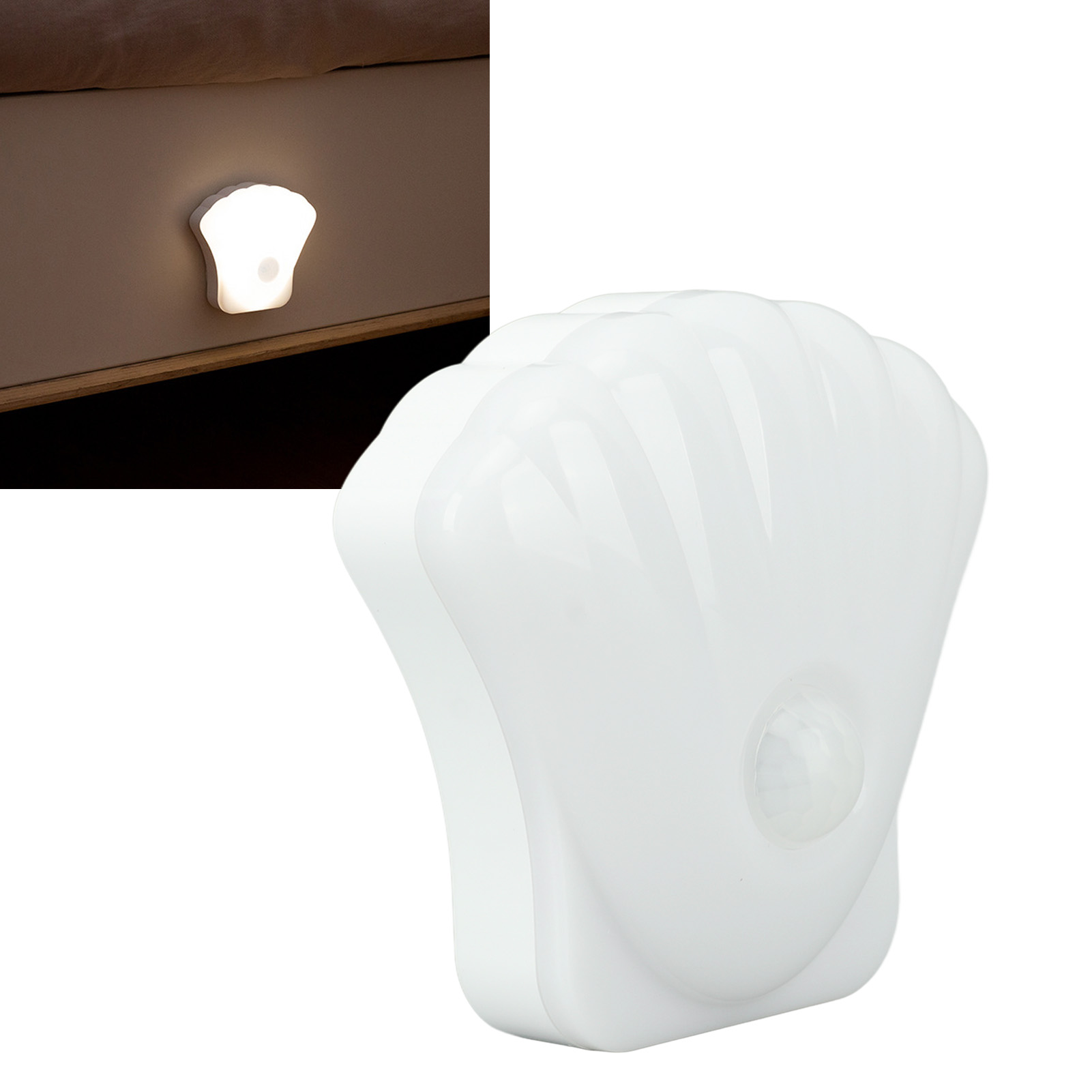4000k Magnetinduktions-notlicht In Muschelform