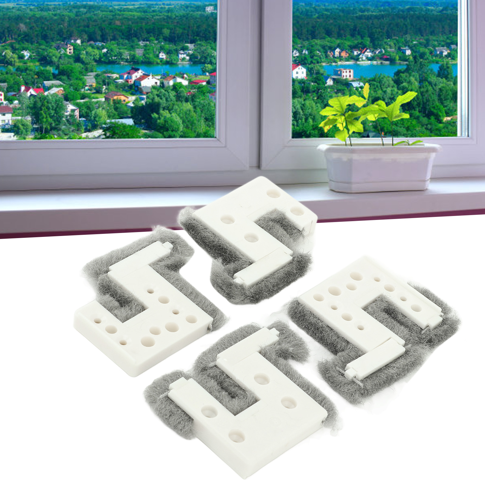 Winddichter Fensterblock, Fensterdichtungsstreifen, Winddicht, Staubdicht, Schalldicht, Schiebefensterzubehör, Typ 88