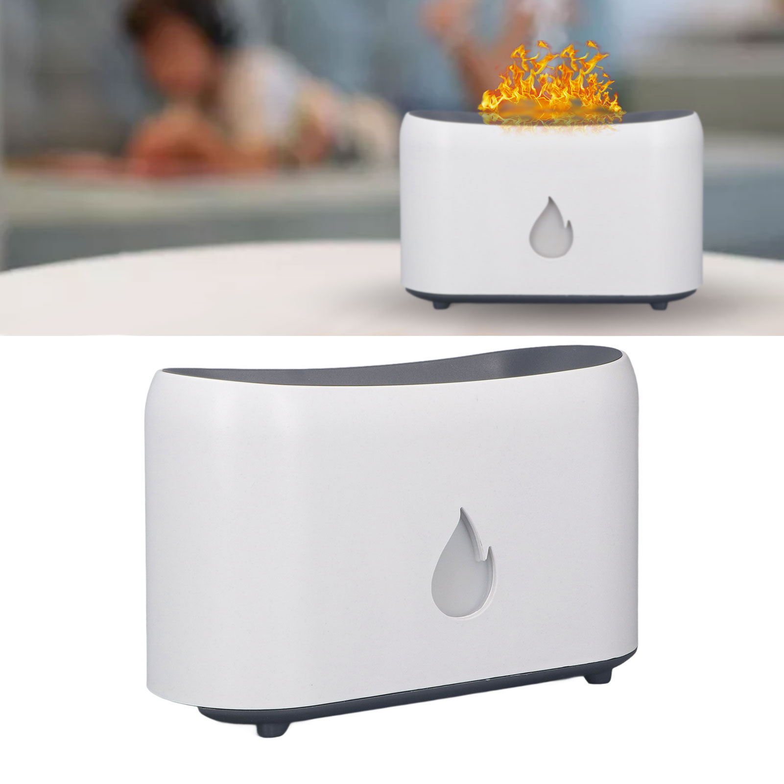 Premium-diffusor Für Ätherische Öle (200 Ml), Fernbedienung, Ultraschall-luftbefeuchter/verdampfer Für Ätherische Öle Zur Aromatherapie, Timer Und Automatischer Sicherheitsabschaltung.