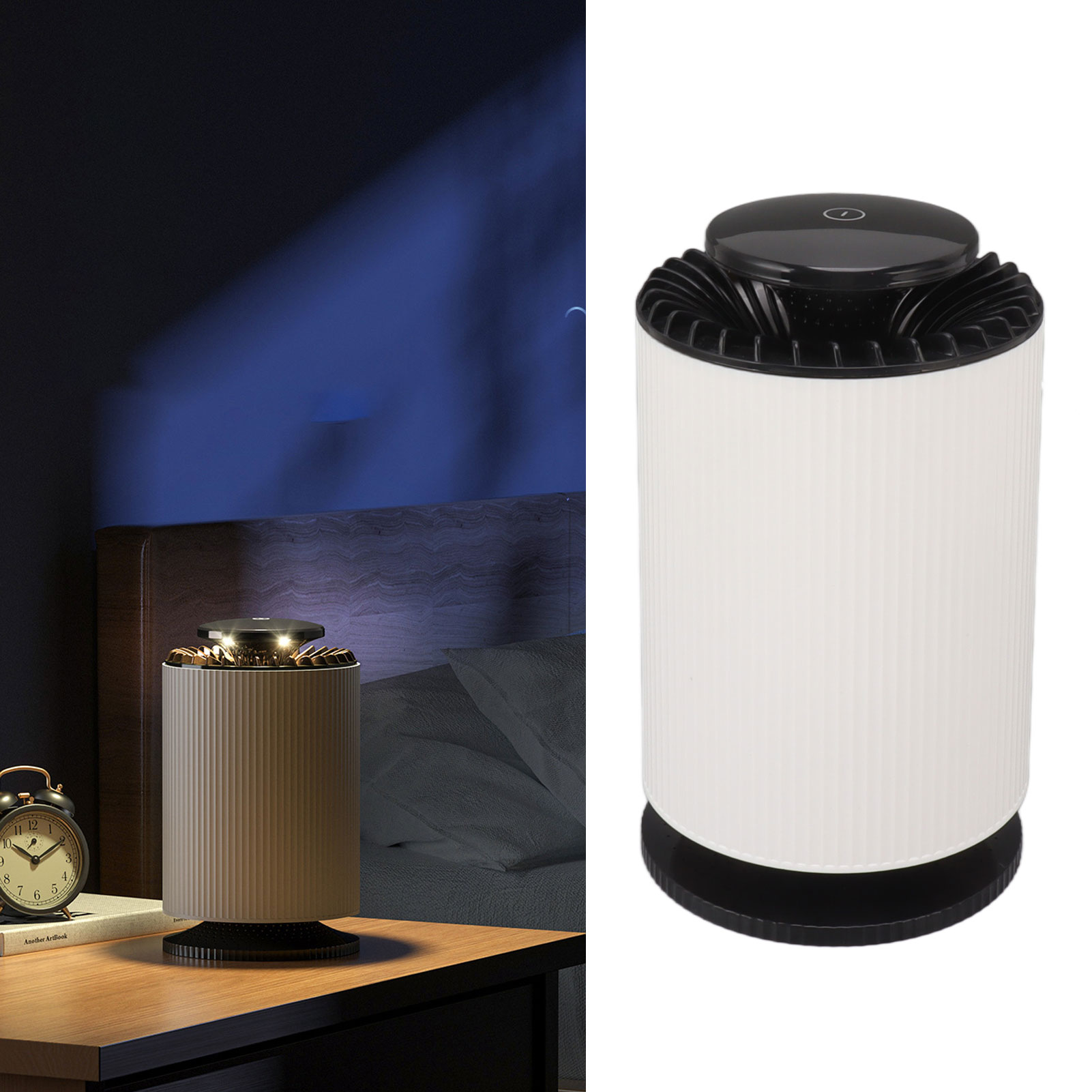 2-in-1-luftreiniger Für Zuhause, Beseitigt Formaldehyd Und Rauch, Kompakte Reinigungs-schreibtischlampe