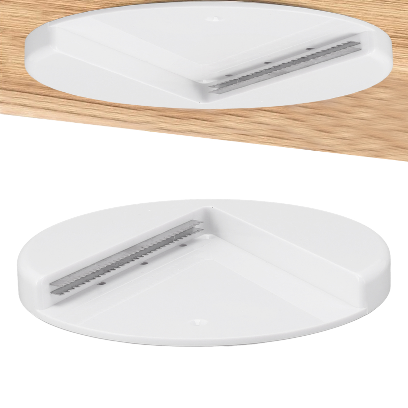 Glasöffner (rund, Für Küchenschrank, Unter Dem Tisch, Farbiger Dosenöffner Mit Zwei Löchern)