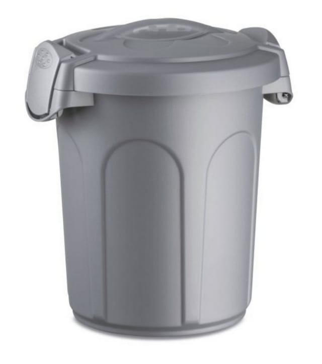 Kerbl Futtercontainer grau 46 Liter für Hunde