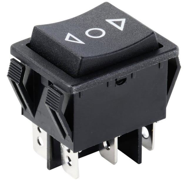 Tru Components - TC-9957468 Wippschalter R5-SP3072 250 v/ac 16 a 2 x (Ein)/Aus/(Ein) tastend/0/tasten