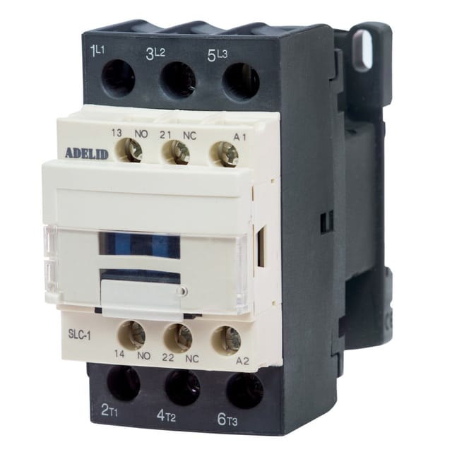 Adelid - Leistungsschütz Installationsschütz 32A 15kW 1NO 1NC 230V Spule AC3 380/400V Wechselstrom