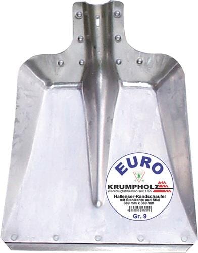 Krumpholz - Hallenser Randschaufel favorit Größe 9 380 x 380 mm Aluminiumblech