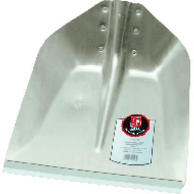 Alu-Breitrandschaufel 38 cm mit Alukante,Extrem Stabil