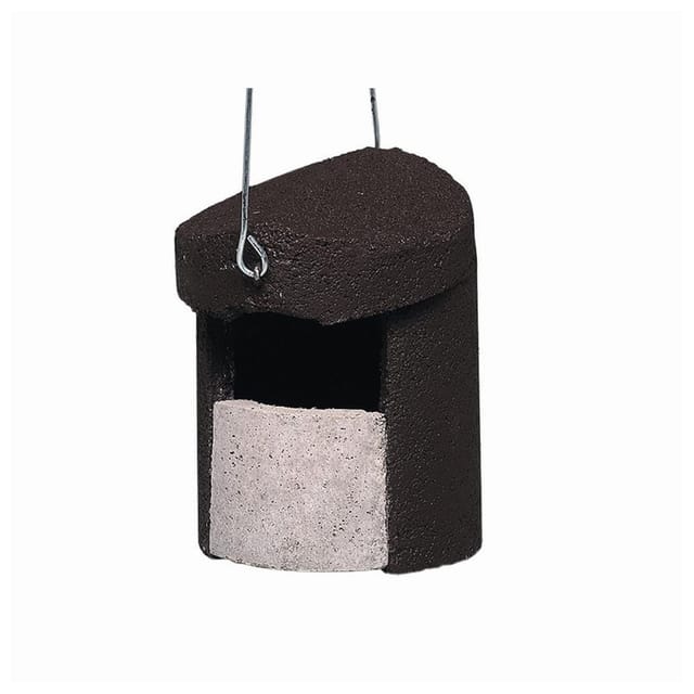 Schwegler - Halbhöhle für Bachstelzen oder Hausrotschwalbe Maße: 20 x 15 x 20 cm, Holzbeton