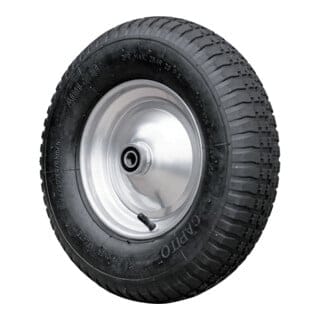 Luftrad 400/100 Kugellager ø 17 mm mit Schraubachse