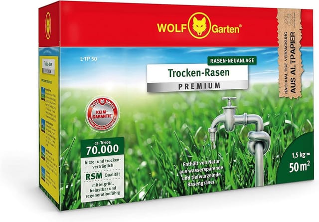 WOLF-Garten 3824630 Trockenrasen-Premium L-TP 50 1 St.