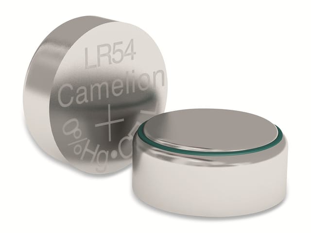 Knopfzelle AG10, 2 St. - Camelion