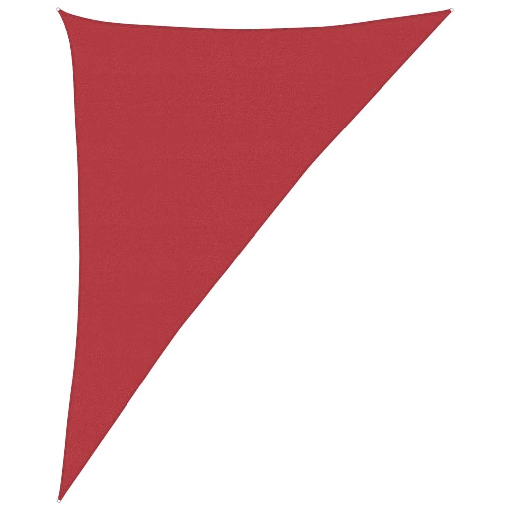 Maison Exclusive - Sonnensegel 160 G/m² Rot 4x5x6,8 M Hdpe