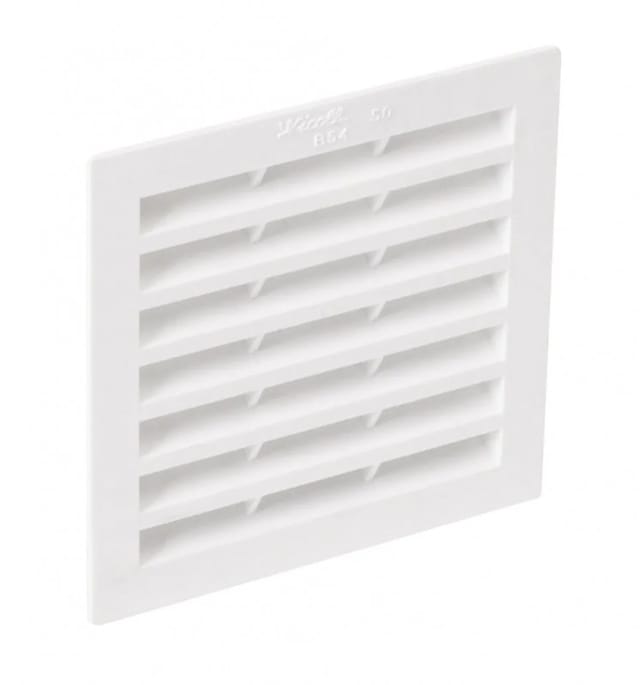 Klassisches pvc: Quadrat 131x131, weiß mit Moskitonetz
