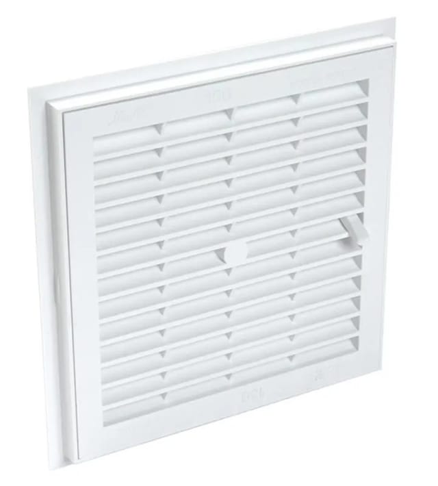 Nicoll - pvc zum Einbetonieren, demontierbar mit Verschluss: Quadratisch 180x180, weiß