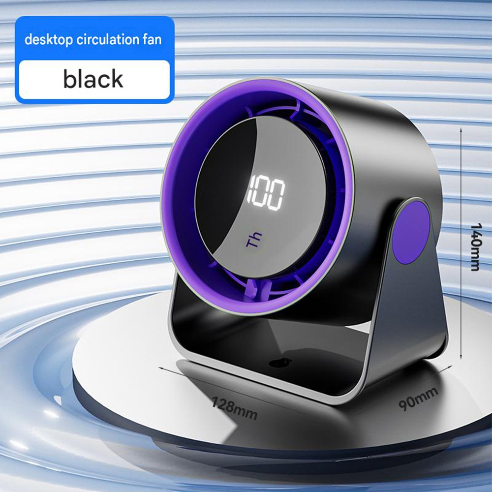 Mini-usb-tischventilator, Wiederaufladbar, Kompakter, Tragbarer Ventilator Für Zuhause, Büro Und Schlafzimmer, Leiser, Akkubetriebener Ventilator, Persönlicher Luftkühler, Preiswerter Kühler, 1 Stück,