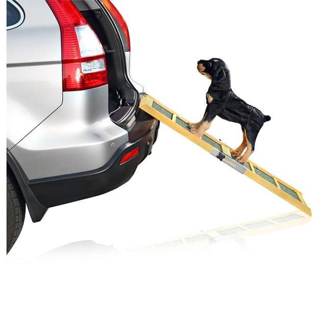 Hunderampe Hundetreppe Autorampe Einstiegshilfe Teleskop Rampe Auto Hunde