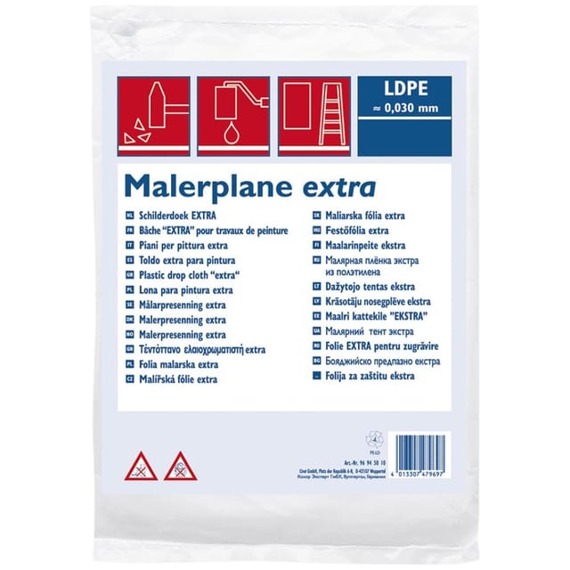 Color Expert Bauplane ldpe reg. 30 my 4 x 12,5 m transluzent