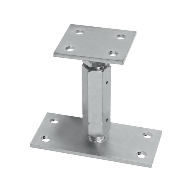 FP - hgh Stützenfuß Typ p höhenverst. 80x70x5,0mm