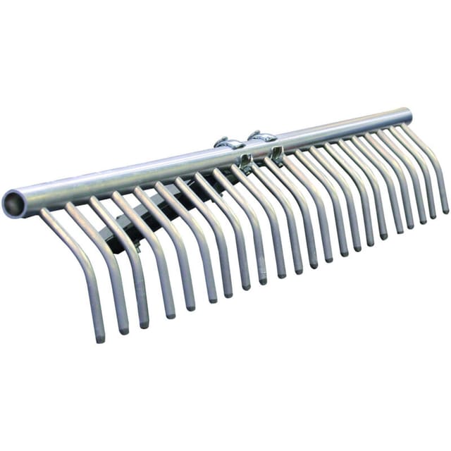 Aluminiumrake für Heu 22 Brixo Zähne